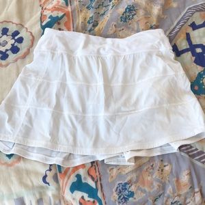 White lululemon skirt